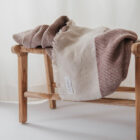 linnen plain - Bloom Aubergine