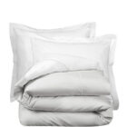 Dekbedovertrek Bumblebee - Silver/White